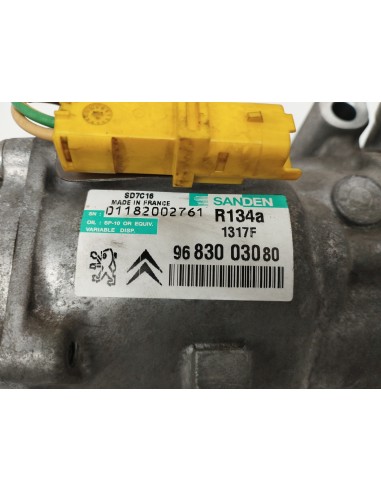 Recambio de compresor aire acondicionado para citroën c5 berlina collection referencia OEM IAM 9683003080  