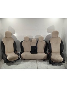 Recambio de juego asientos completo para lancia ypsilon (402) 0.9 twin air referencia OEM IAM  NEGRO Y BEIGE 