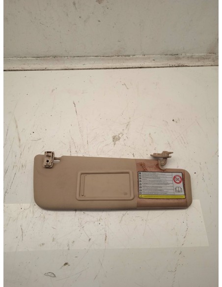 Recambio de parasol derecho para lancia ypsilon (402) 0.9 twin air referencia OEM IAM  BEIGE 