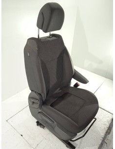 Recambio de asiento delantero derecho para peugeot 5008 active referencia OEM IAM 8906YZ TELA NEGRO  2