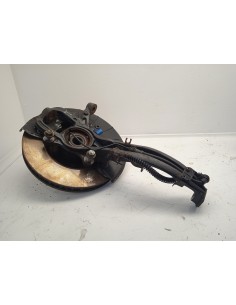 Recambio de mangueta delantera izquierda para porsche cayenne (typ 9pa) 4.5 v8 turbo cat referencia OEM IAM 95534115510  