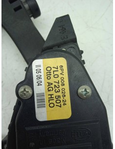 Recambio de potenciometro pedal para porsche cayenne (typ 9pa) 4.5 v8 turbo cat referencia OEM IAM 7L0723507   2