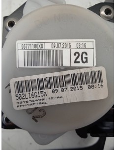 Recambio de cinturon seguridad trasero izquierdo para citroën c4 grand picasso 1.2 12v e-thp referencia OEM IAM 96771180XX   2