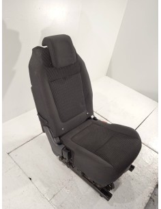 Recambio de asiento trasero medio para peugeot 5008 active referencia OEM IAM 892549 TELA NEGRA  2