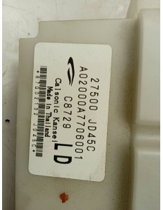 Recambio de mando climatizador para nissan qashqai (j10) 2.0 dci turbodiesel cat referencia OEM IAM 27500JD45C   2