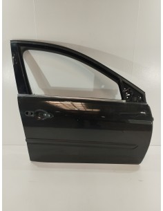 Recambio de puerta delantera derecha para renault laguna iii expression referencia OEM IAM 801000025R COLOR NEGRO 
