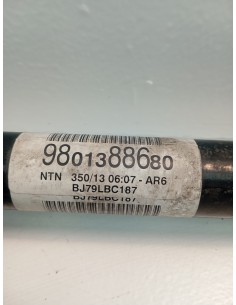 Recambio de transmision delantera derecha para citroën c3 1.0 vti referencia OEM IAM 9801388680   2