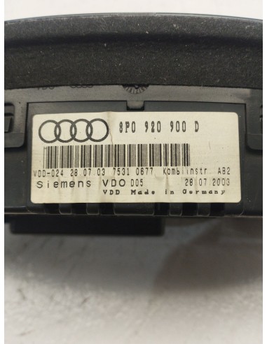 Recambio de cuadro instrumentos para audi a3 (8p1) 1.9 tdi referencia OEM IAM 8P0920900D  