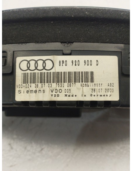 Recambio de cuadro instrumentos para audi a3 (8p1) 1.9 tdi referencia OEM IAM 8P0920900D  