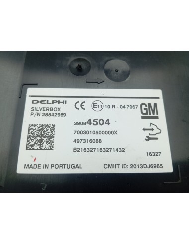 Recambio de modulo electronico para opel astra k lim. 5türig dynamic referencia OEM IAM 39084504  