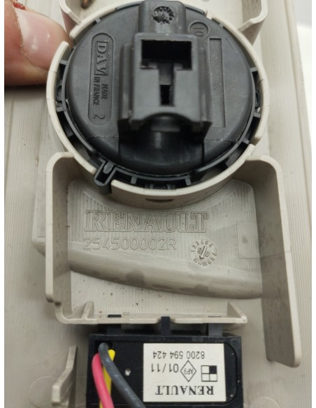 Recambio de mando techo eléctrico para renault laguna iii expression referencia OEM IAM 254500002R  