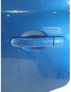 Recambio de puerta trasera izquierda para nissan note (e11e) acenta referencia OEM IAM H21019U0M0 COLOR AZUL  2