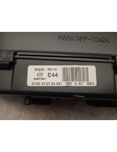 Recambio de cuadro instrumentos para ssangyong kyron 2.7 turbodiesel cat (euro 4) referencia OEM IAM 8022009110   2