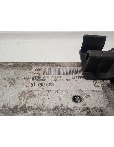 Recambio de intercooler para citroën nemo furgón referencia OEM IAM 51790623  