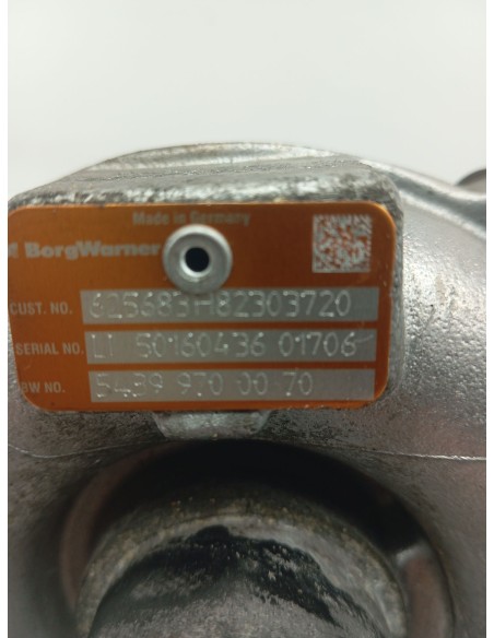 Recambio de turbocompresor para renault megane iii coupe dynamique referencia OEM IAM 54399700070  