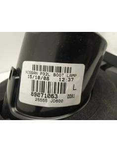 Recambio de piloto trasero izquierdo interior para nissan qashqai (j10) 2.0 dci turbodiesel cat referencia OEM IAM 26555JD800   2