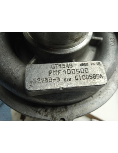Recambio de turbocompresor para mg serie 45 (rt) 2.0 idt cat referencia OEM IAM PMF100500  