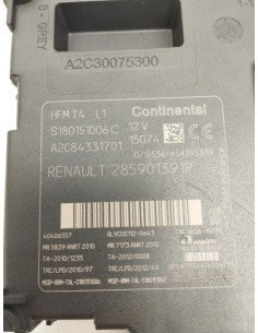 Recambio de conmutador de arranque para renault clio iv expression referencia OEM IAM 285901391R   2