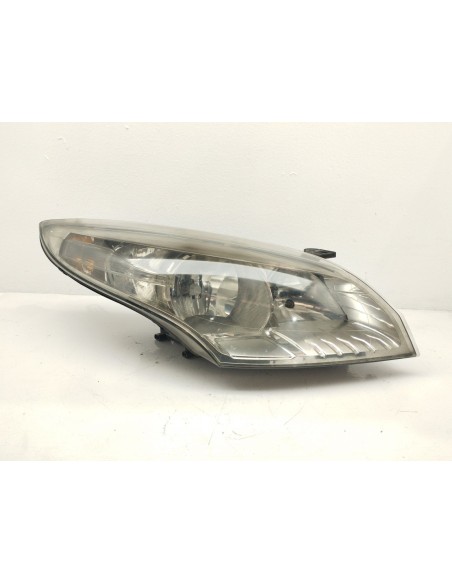 Recambio de faro derecho para renault megane iii berlina 5 p dynamique referencia OEM IAM 260100017R  