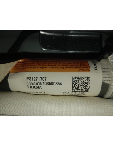 Recambio de airbag cortina delantero izquierdo para volvo xc60 momentum drive referencia OEM IAM P31271737  
