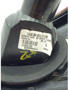 Recambio de piloto trasero izquierdo interior para nissan qashqai (j10) acenta referencia OEM IAM B26555BR01A   2