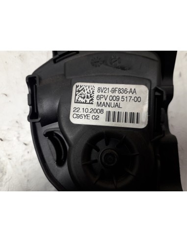 Recambio de potenciometro pedal para ford fiesta (cb1) 1.25 16v cat referencia OEM IAM 8V219F836AA  