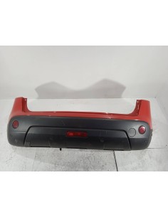 Recambio de paragolpes trasero para nissan qashqai (j10) 1.5 dci turbodiesel cat referencia OEM IAM 85022JD10H COLOR ROJO 