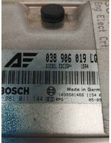 Recambio de centralita motor uce para seat alhambra (7v9) fancy referencia OEM IAM 038906019LQ  