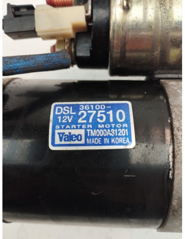 Recambio de motor arranque para hyundai getz (tb) 1.5 crdi referencia OEM IAM 3610027510  