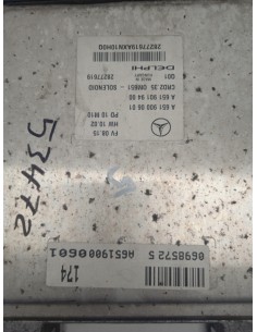 Recambio de centralita motor uce para mercedes-benz sprinterii caja cerrada (desde 01.06) 210/213/216 cdi (906.611/613) referenc 2