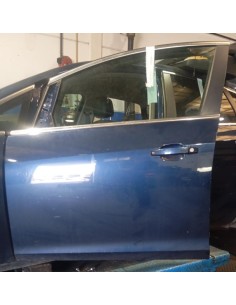 Recambio de puerta delantera izquierda para opel astra j lim. 2.0 16v cdti referencia OEM IAM 13330765 COLOR AZUL  2