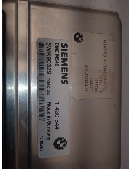 Recambio de centralita motor uce para bmw serie 7 (e38) 728i referencia OEM IAM 1430844  