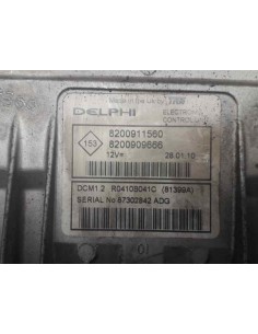 Recambio de centralita motor uce para renault clio iii 1.5 dci diesel cat referencia OEM IAM R0410B041C   2