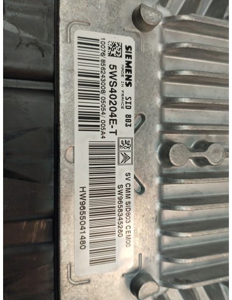 Recambio de centralita motor uce para peugeot 407 st sport pack referencia OEM IAM 9658345280  