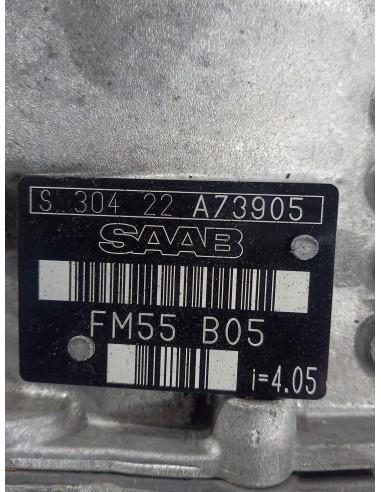 Recambio de caja cambios para saab 9-5 familiar 2.3 aero turbo referencia OEM IAM FM55B05  