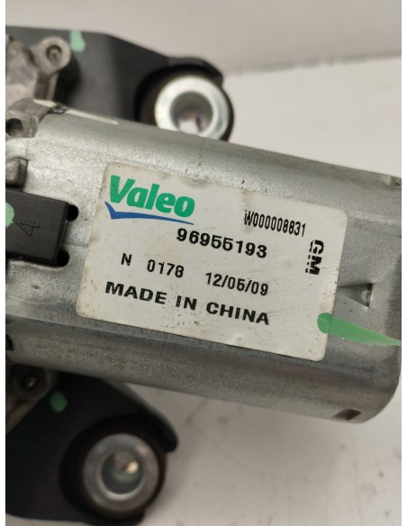 Recambio de motor limpia trasero para chevrolet aveo berlina hatchback ls referencia OEM IAM 96955193  