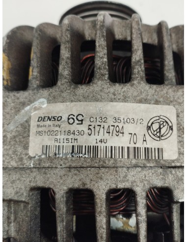 Recambio de alternador para fiat panda (169) 1.2 8v dynamic referencia OEM IAM 51714794  
