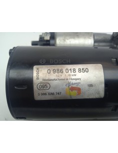 Recambio de motor arranque para mercedes-benz clase c (w203) berlina 180 (203.035) referencia OEM IAM 0986018850   2