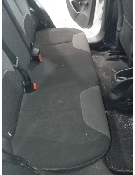 Recambio de asientos traseros para citroën c3 1.0 vti referencia OEM IAM TELA GRIS Y NEGRA  