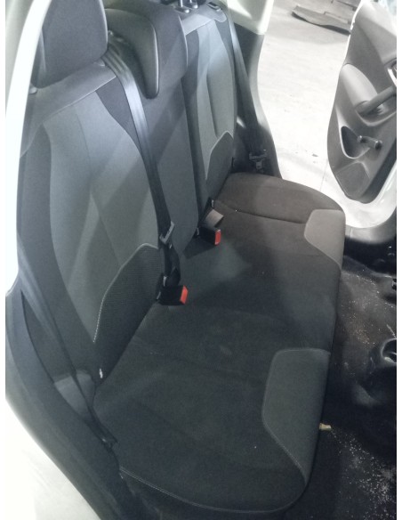 Recambio de asientos traseros para citroën c3 1.0 vti referencia OEM IAM TELA GRIS Y NEGRA  