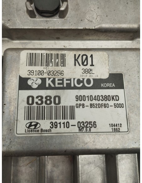 Recambio de centralita motor uce para hyundai i20 classic referencia OEM IAM 3911003256  