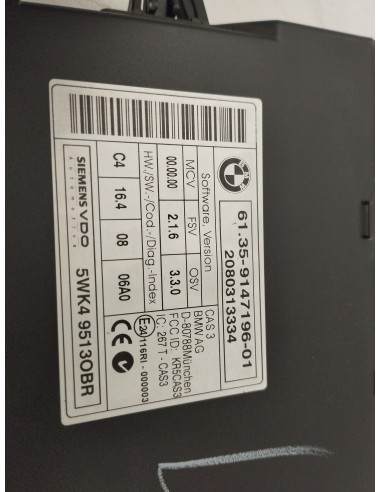 Recambio de modulo electronico para mini mini (r56) cooper d referencia OEM IAM 6135914719601  