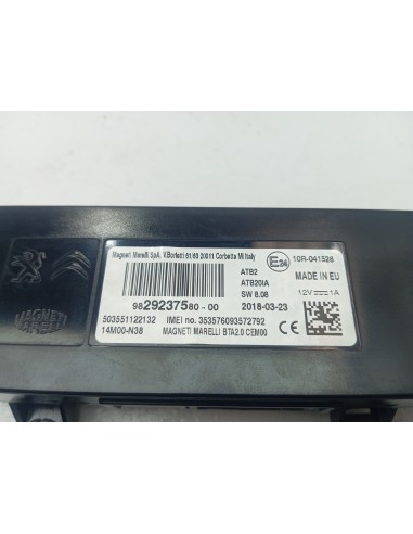 Recambio de modulo electronico para peugeot 3008 gt referencia OEM IAM 9829237580  