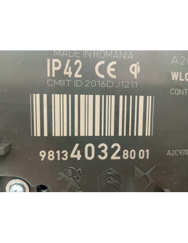 Recambio de modulo electronico para peugeot 3008 gt referencia OEM IAM 9813403280  