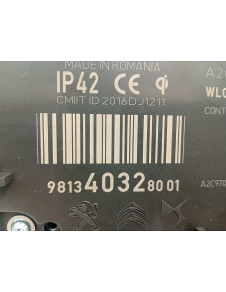 Recambio de modulo electronico para peugeot 3008 gt referencia OEM IAM 9813403280  