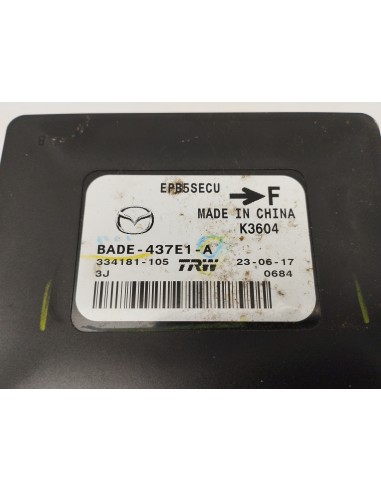 Recambio de modulo electronico para mazda 3 lim. () luxury referencia OEM IAM BADE437E1A  