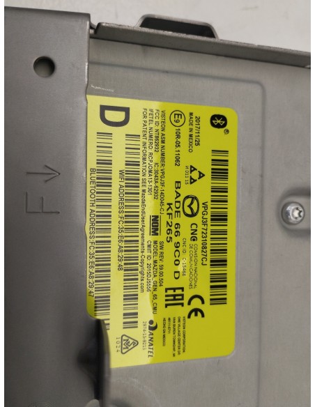 Recambio de modulo electronico para mazda 3 lim. () luxury referencia OEM IAM BADE669C0D  