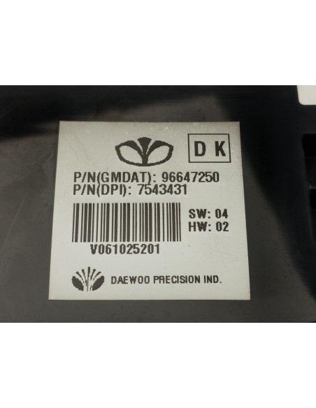 Recambio de pantalla multifuncion para chevrolet epica lt referencia OEM IAM 96647250  