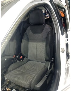 Recambio de juego asientos completo para citroën ds4 design referencia OEM IAM TELA GRIS Y NEGRA  
