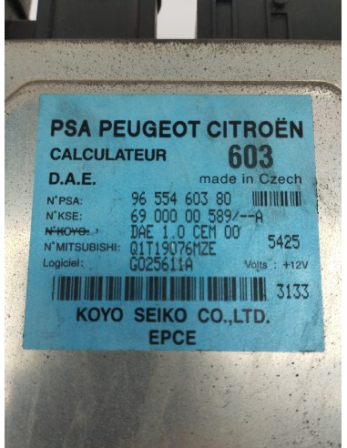 Recambio de modulo electronico para peugeot 1007 sport referencia OEM IAM 9655460380  